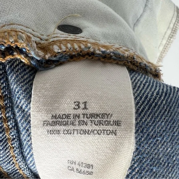 Denim & Supply Ralph Lauren Light Blue Boyfriend Jeans - Picture 6 of 6